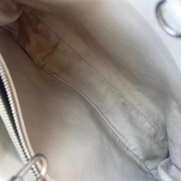 Louis Vuitton Epi Leather Passy PM White Ivory Hand Bag Tote Purse Shoulder Bag - Picture 6 of 15